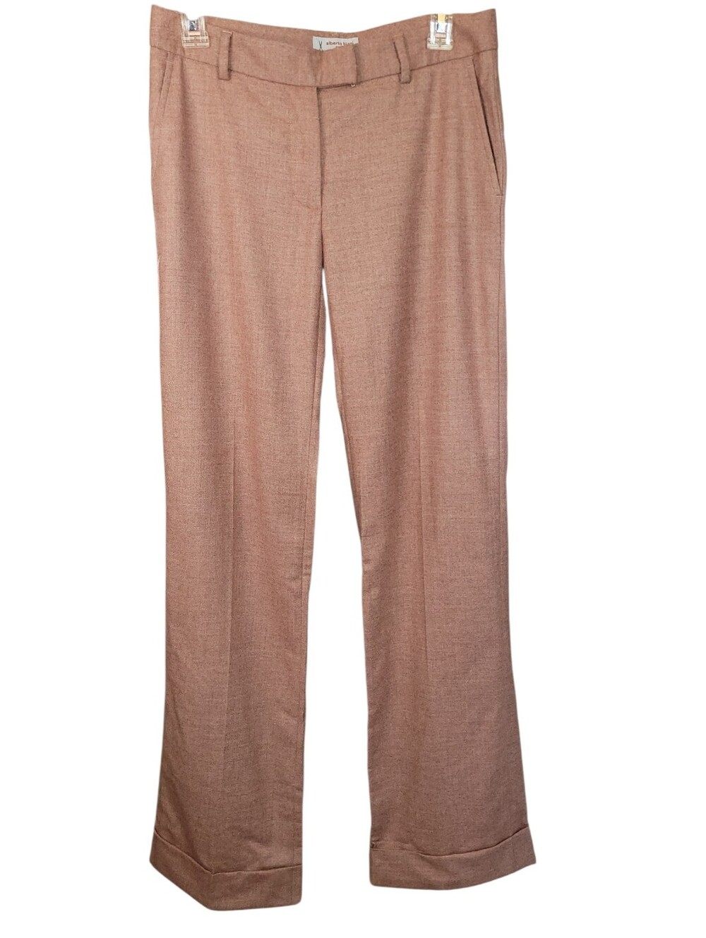 Alberto Biani Couture Italian Wool Cashmere Blend Trousers Size 40 Italian (US4)